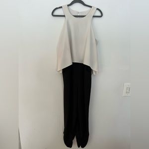Design Lab black & white jumpsuit